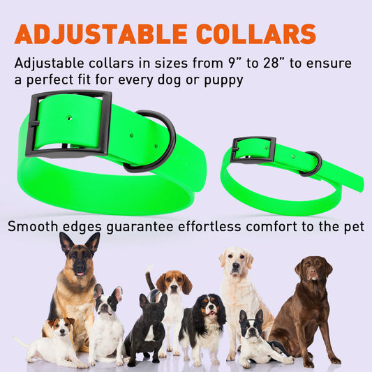 Biothane Waterproof Dog Collar - M (15 to 18 inches)