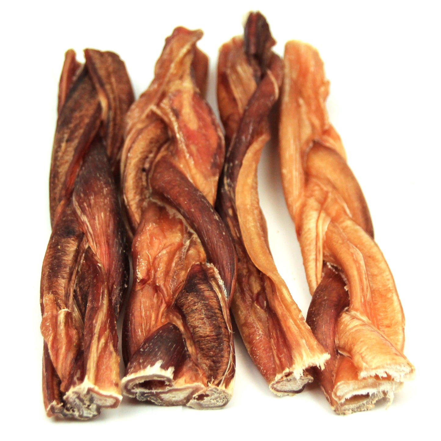 6" Thick Braided Bully Stick - Odor Free (Bulk)- Pack of 25