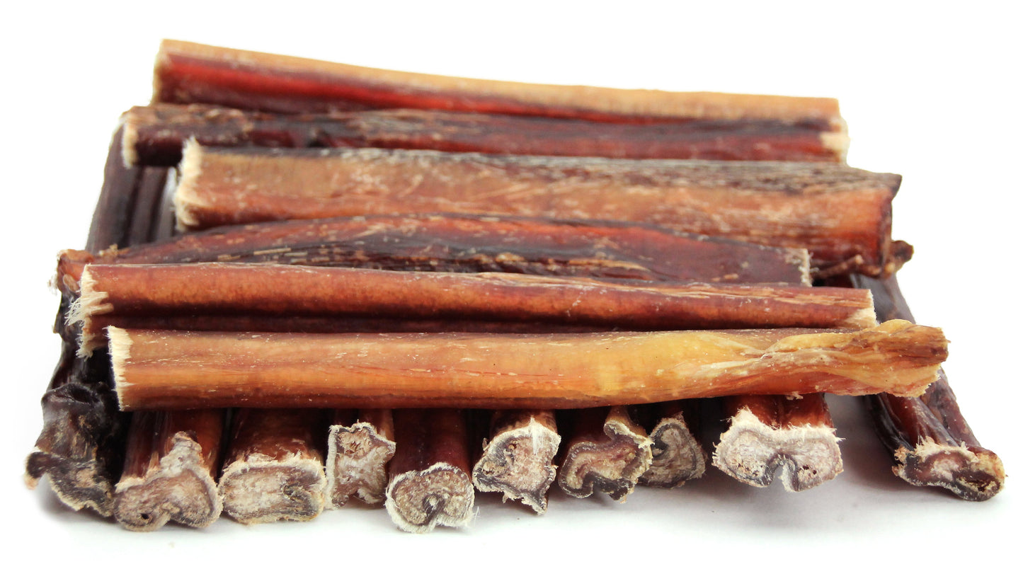 6" Thick Bully Sticks - Odor Free (Bulk) - Pack of 25