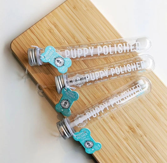 Puppy Polisher Biodegradable Toothbrush