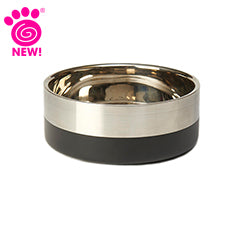 PetRageous Designs Stainless Steel Double Walled Catalina pet bowl