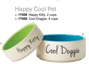 Stoneware Happy Cool Pet (Inner Pack: 4)