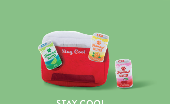 STAY COOL HIDE & SEEK DOG TOY Case of 4