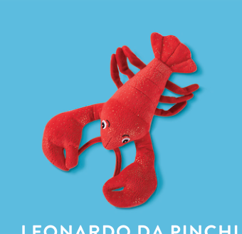 Fringe Studio YOU'RE MY LOBSTER-PLUSH DOG TOY