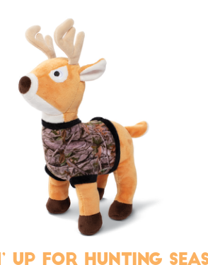 Fringe Studio Gearin' Up Hunting Season Plush Dog Toy
