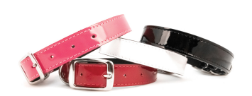 MANHATTAN PATENT LEATHER COLLARS