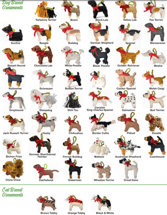 Dog & Cat Ornaments