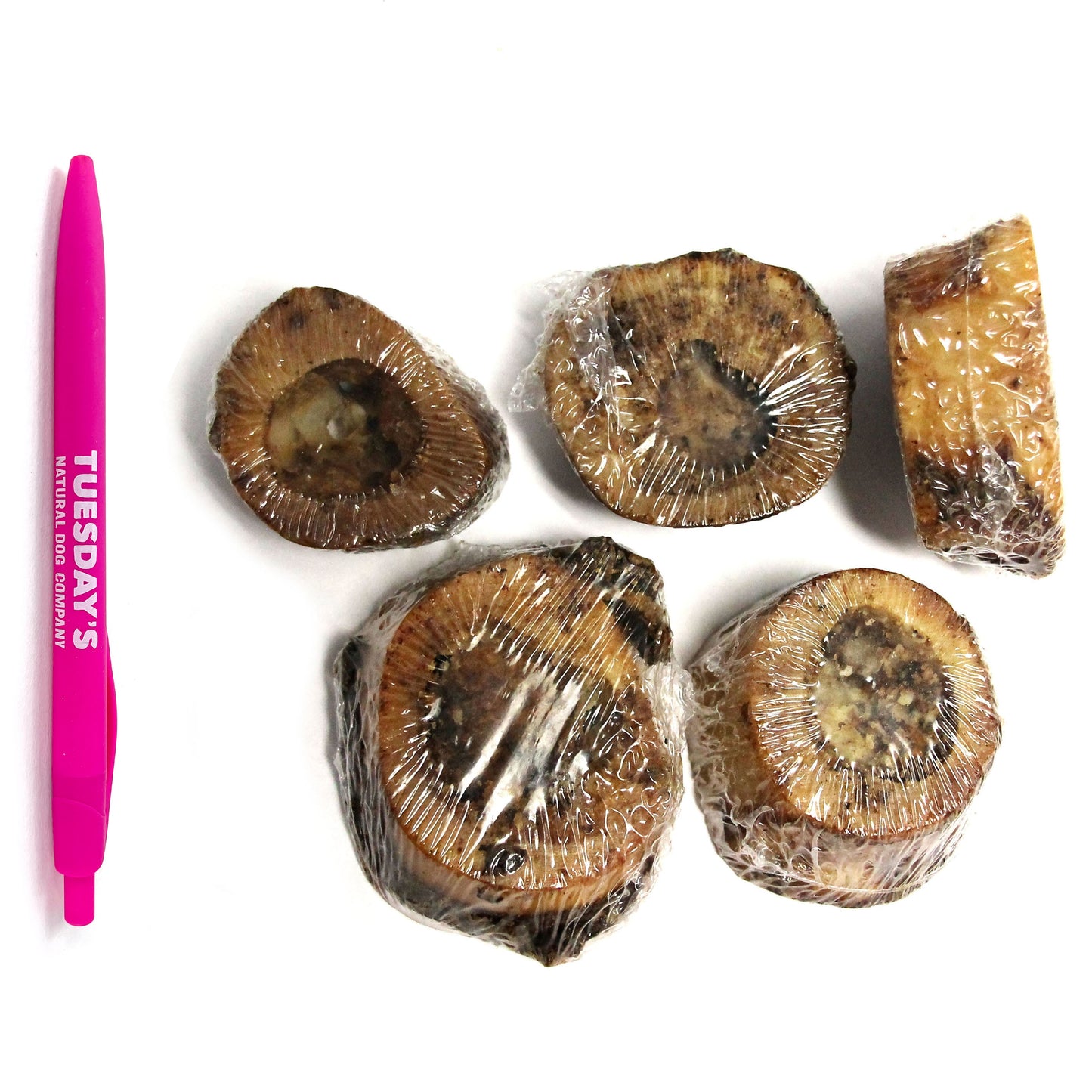 1-2" Beef Marrow Bone (Bulk - Shrinkwrapped)- Pack of 10