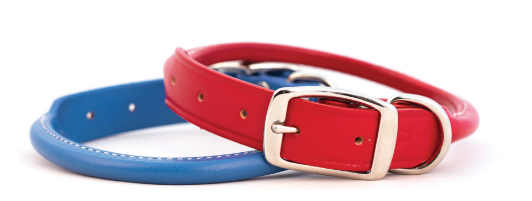 ROLLED LEATHER COLLARS