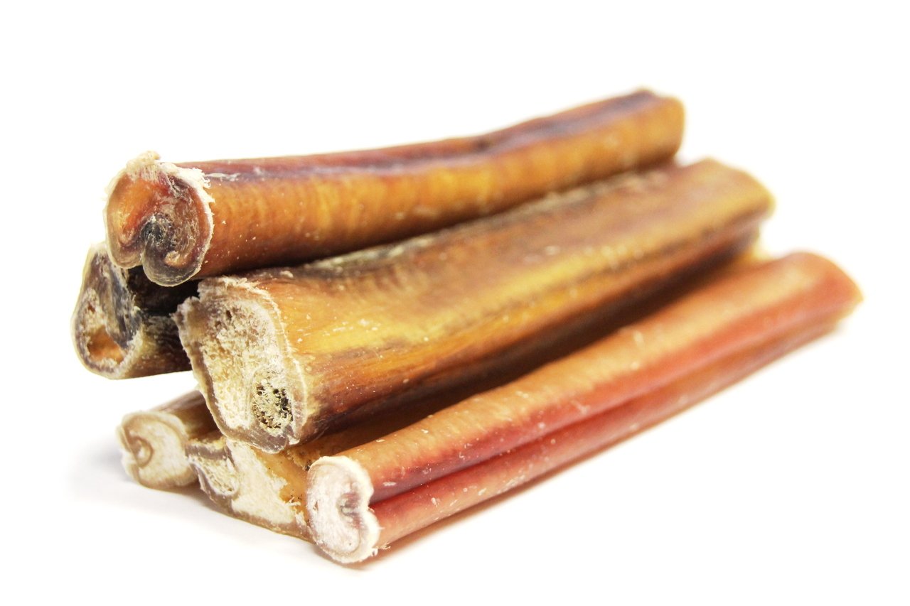 6" Thick Bully Sticks - Odor Free (Bulk) - Pack of 25