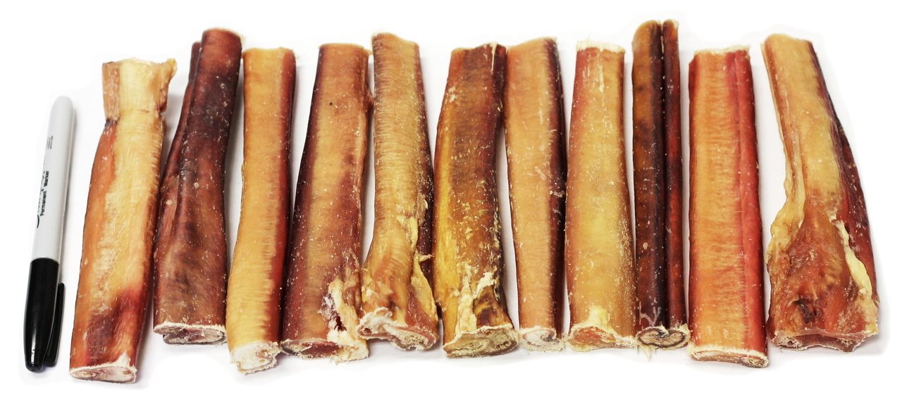 6" Jumbo Bully Sticks - Odor Free (Bulk)- Pack of 25