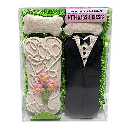 With Wags & Kisses Box: Bride & Groom (Regional)