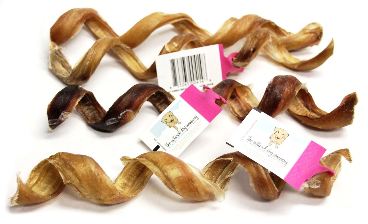 9" Curly Bully Sticks - Natural Scent (Bulk) - Pack of 25
