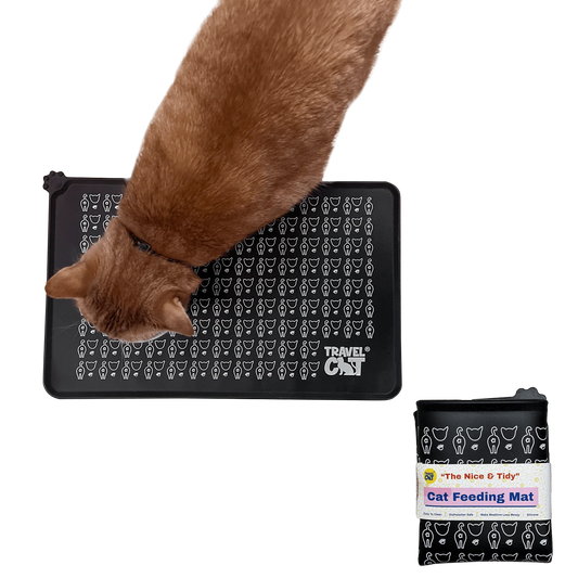 The Nice & Tidy Cat Food & Water Feeding Mat