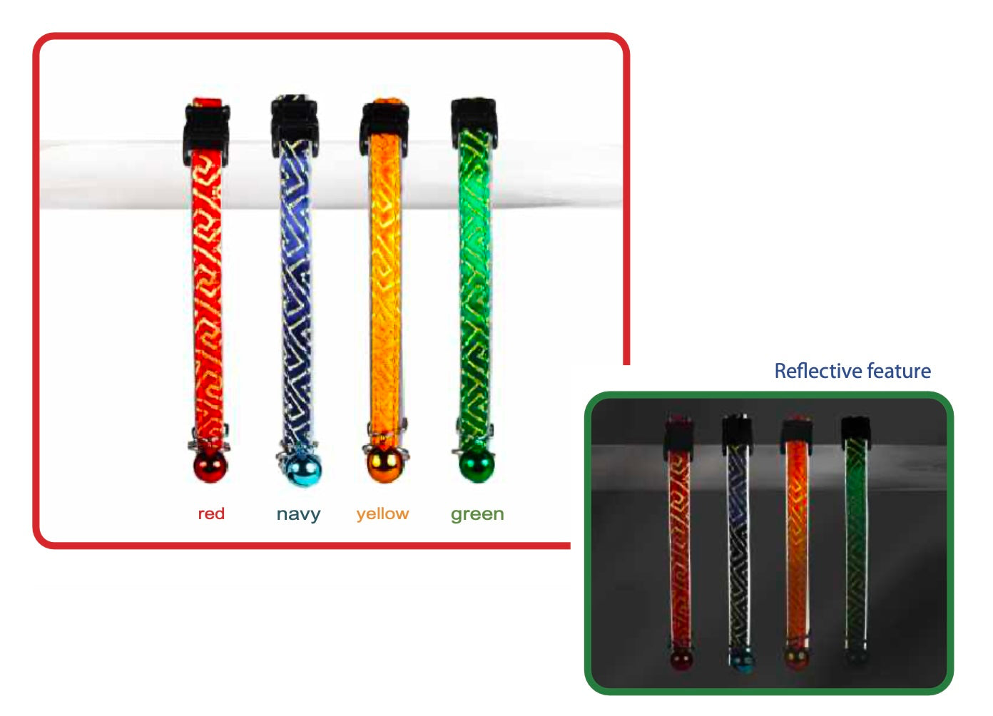 Apollo Reflective Cat Collar