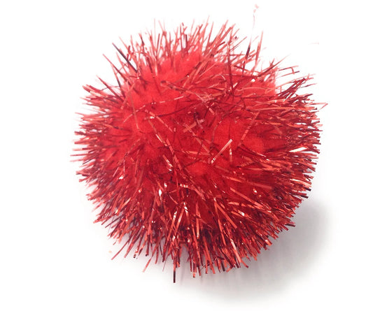 Tabby Tinsel Puff Medium
