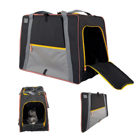 The Pack n Paw Light & Slim Collapsible Cat Crate & Carrier