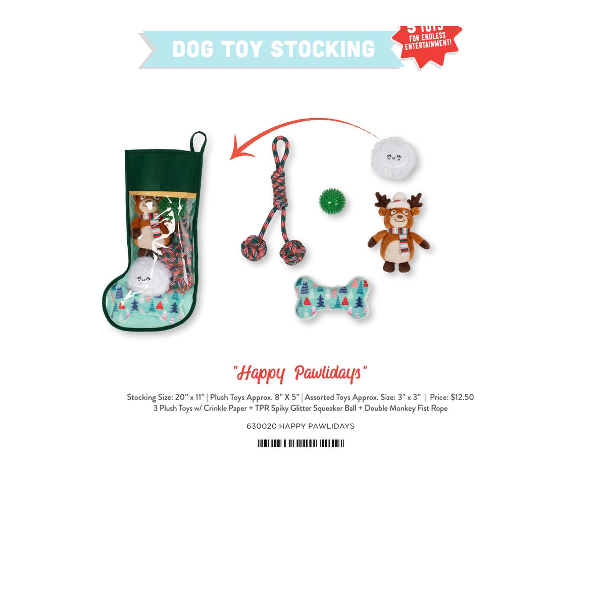 HAPPY PAWLIDAYS-packs of 4