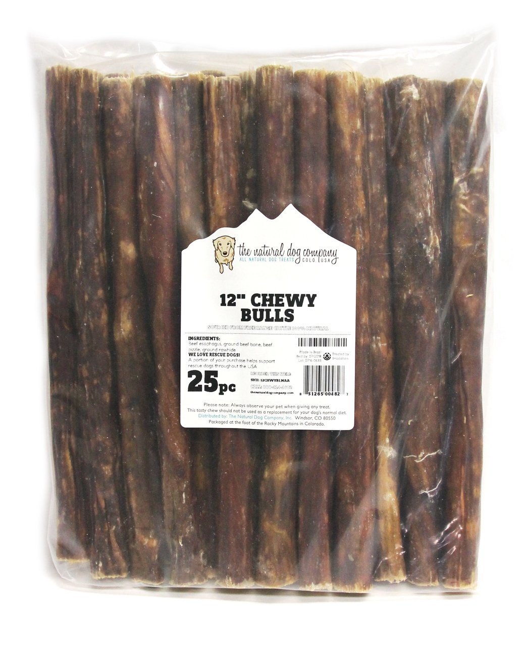12" Chewy Bulls (Bulk)- Pack of 25
