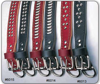 Latigo Tapered Collars (2-Row Dome Stud)