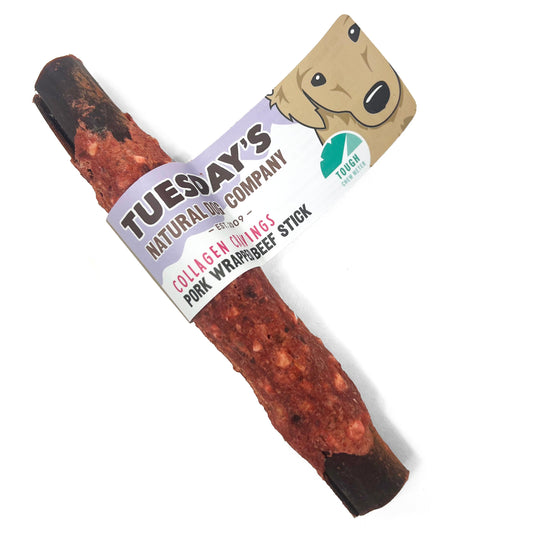 6" Collagen Cravings with Pork (Bulk)- Pack of 25