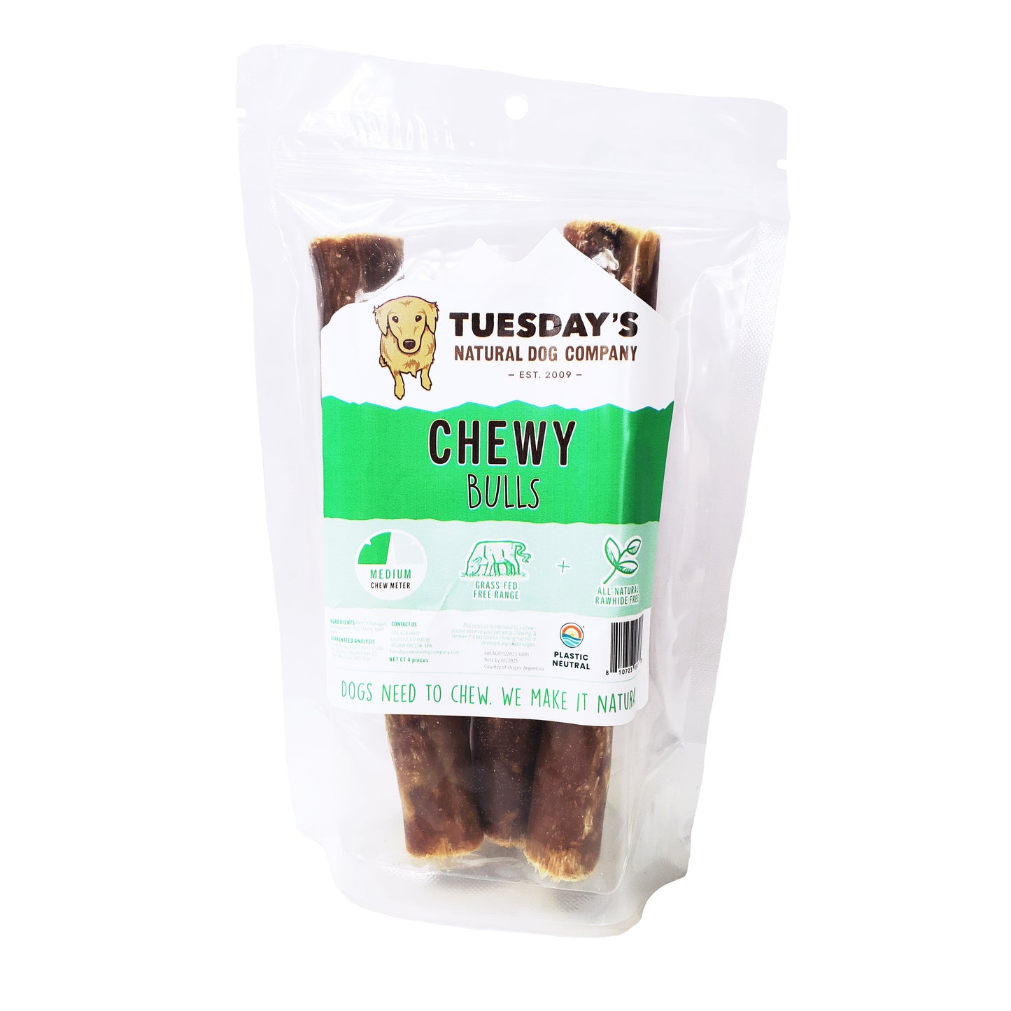 6" Chewy Bulls - 4 Pack- EACH