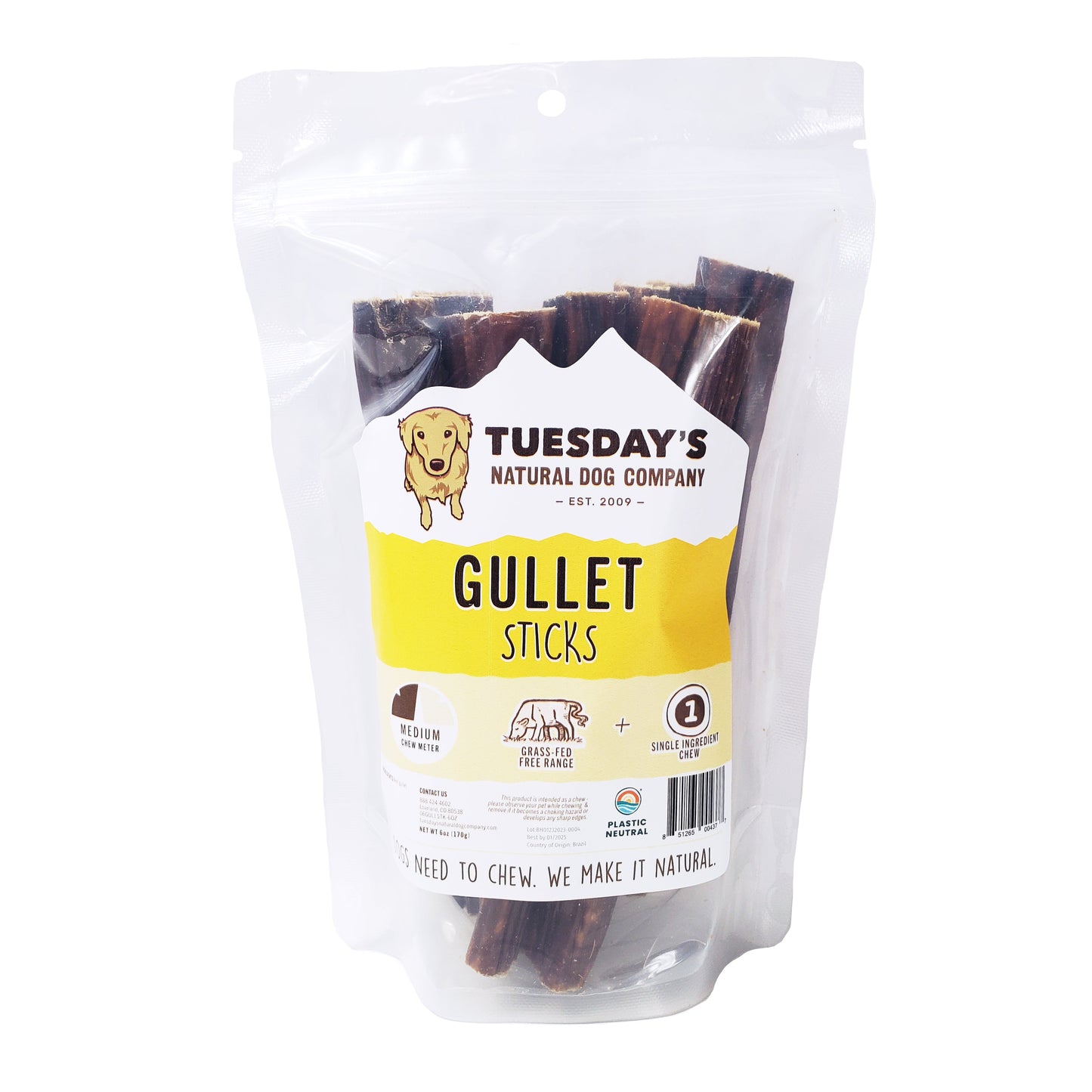 6" Gullet Sticks - 6 oz- EACH