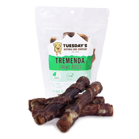 6" Tremenda Chewy Bull - 4 Pack- EACH