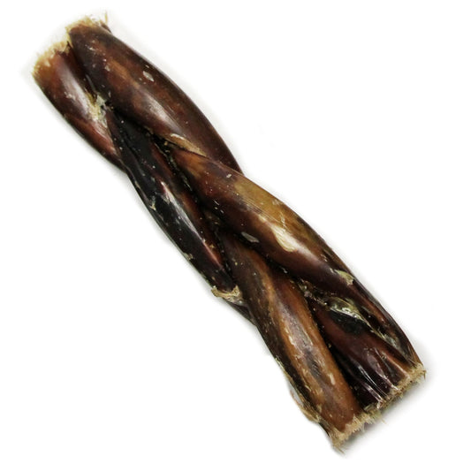 6" Braided Beef Gullets (Bulk)  - Pack of 25