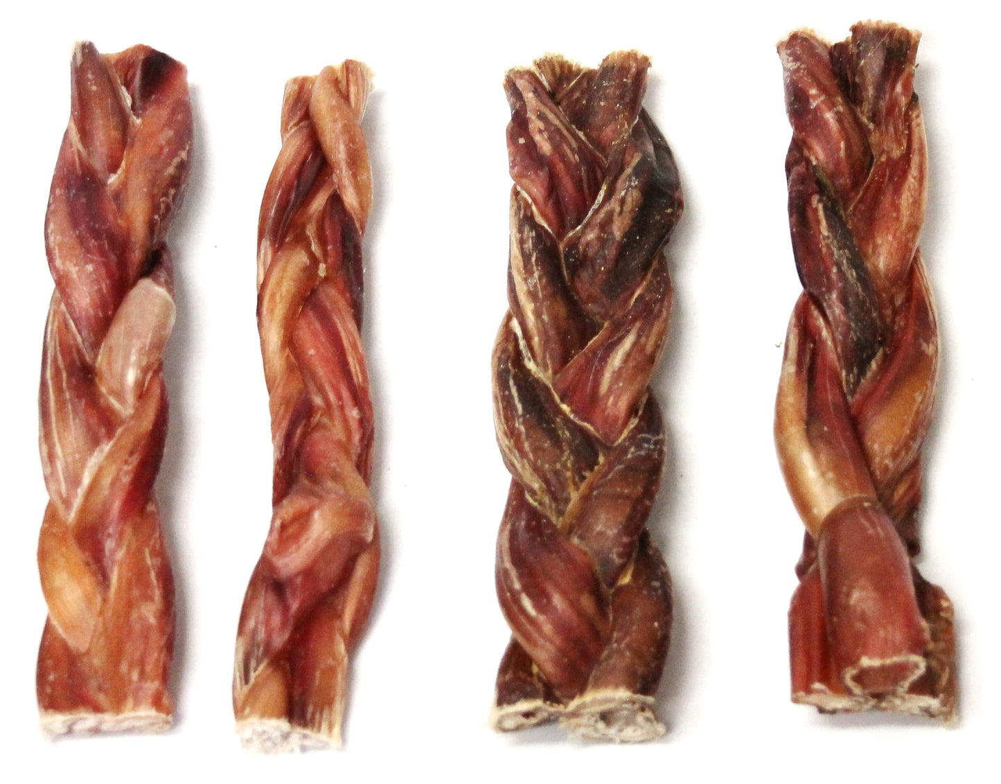 6" Thick Braided Bully Stick - Odor Free (Bulk)- Pack of 25