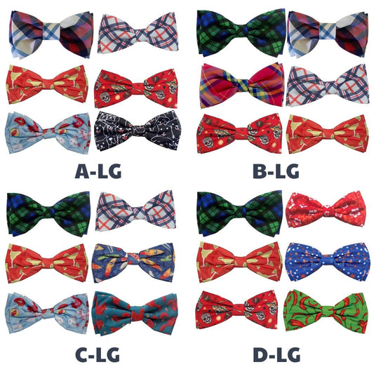 6pk Assorted Bow Tie Bundles