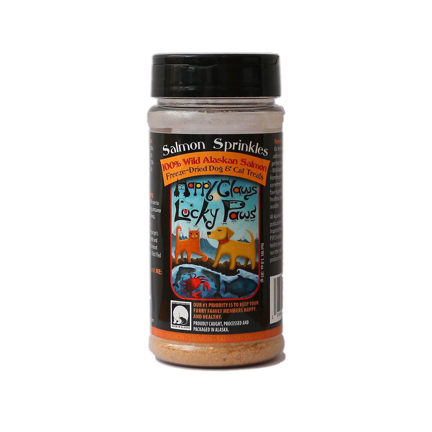 Freeze-Dried Wild Alaskan Food Topper for Cats & Dogs