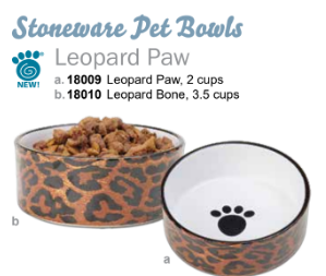 Stoneware Leopard (Inner Pack: 4)