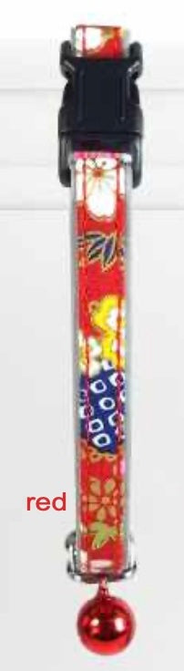 Cat Collar - Hana Reflective - Japanese Print
