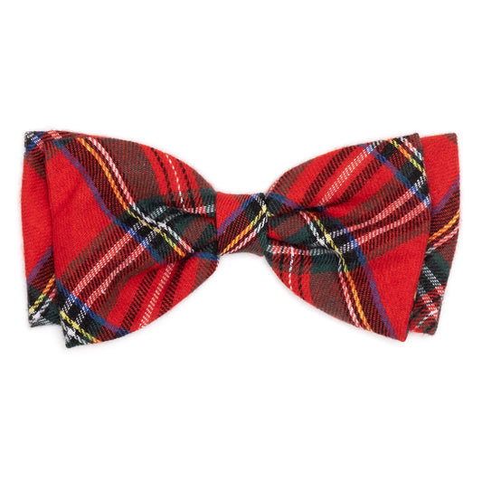 Red Plaid III Bow Tie