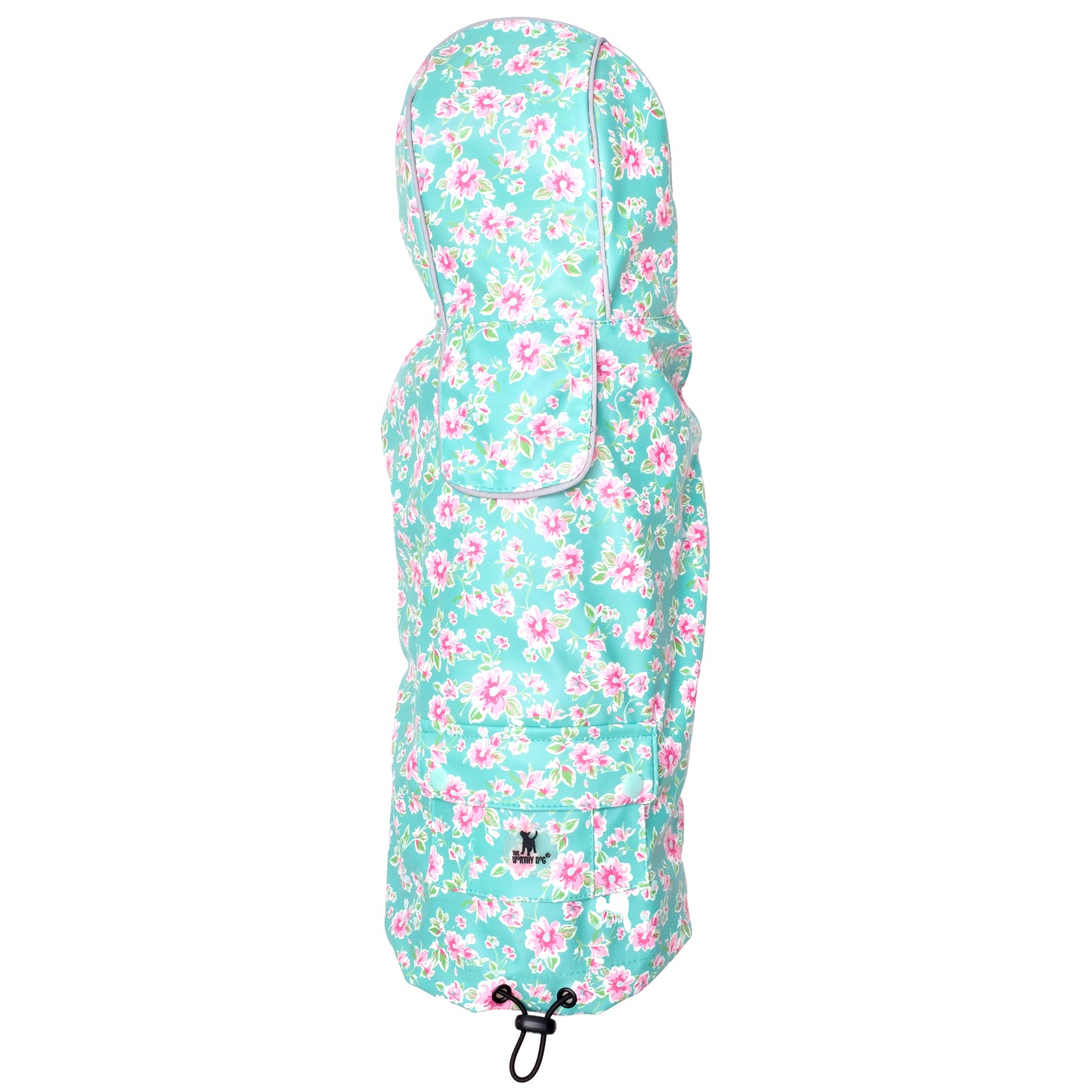 Watercolor Floral London Raincoat