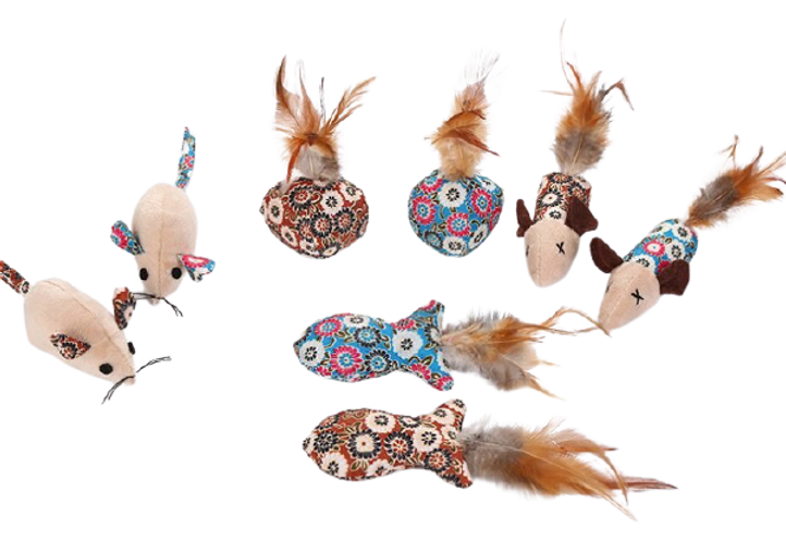Floral Catnip Plushies (Import)