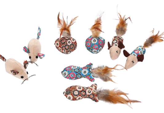 Floral Catnip Plushies (Import)