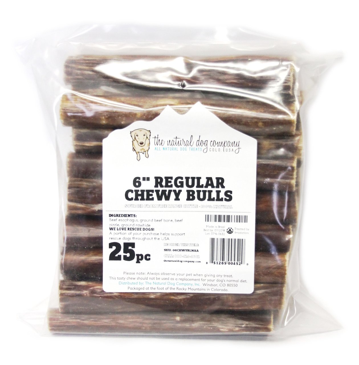 6" Chewy Bulls (Bulk) - Pack of 25