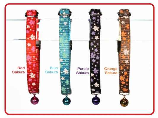 Cat Collar - Sakura Reflective