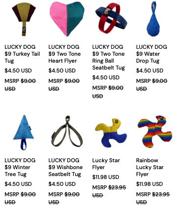 Lucky Dog $9