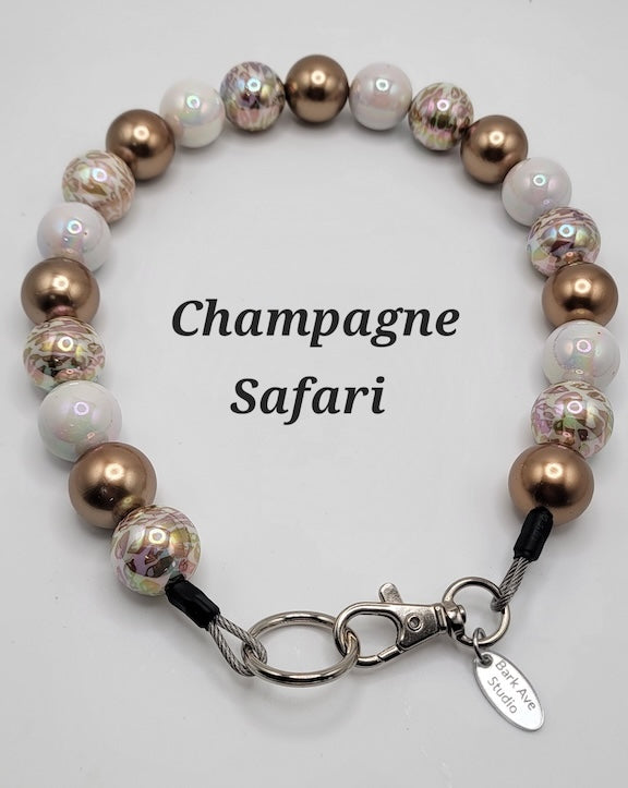 Champagne Safari- 16mm Beads
