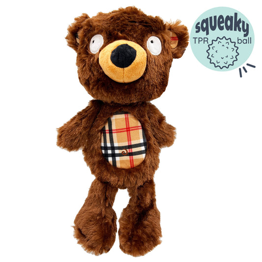 Slappies® Beary Styles Dog Toy