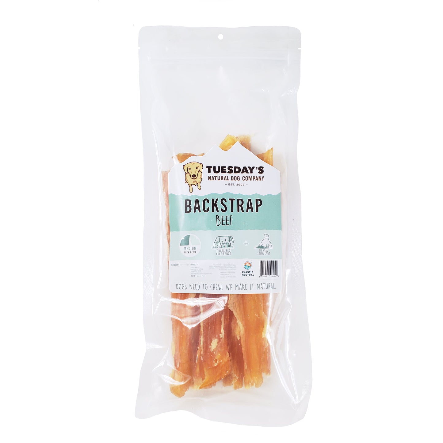 Beef Backstrap - 6 oz- EACH