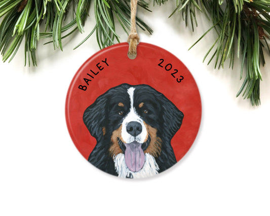 Bernese Mountain Dog Ornament