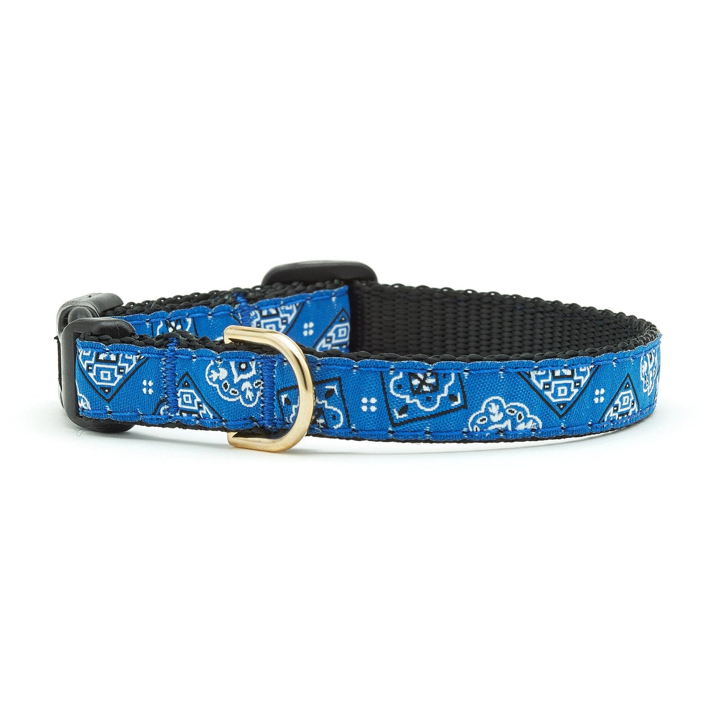 Blue Bandana Small Breed Dog Collar