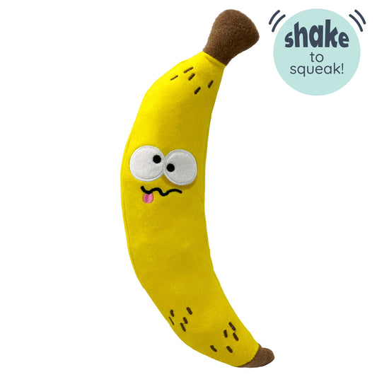 Fetchies® Bruiser Banana Dog Toy