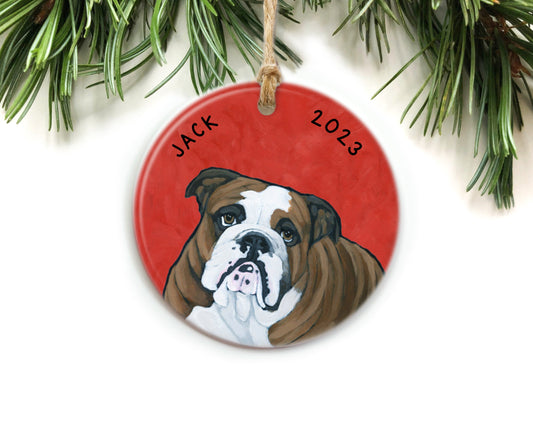 Bulldog Ornament