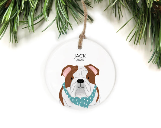 English Bulldog Ornament