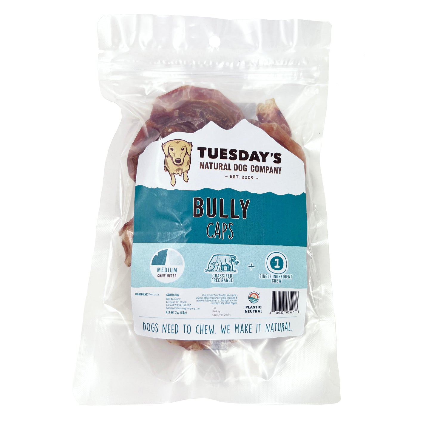 Bully Caps - 3 oz- EACH